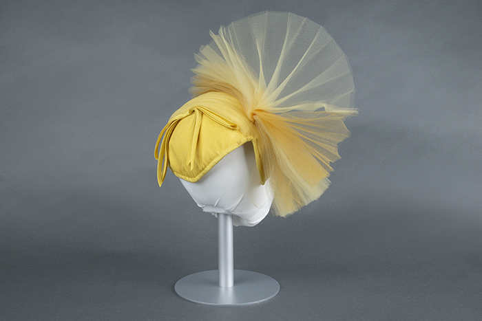 Image of Yellow hat designed by John Eaton, 1960s